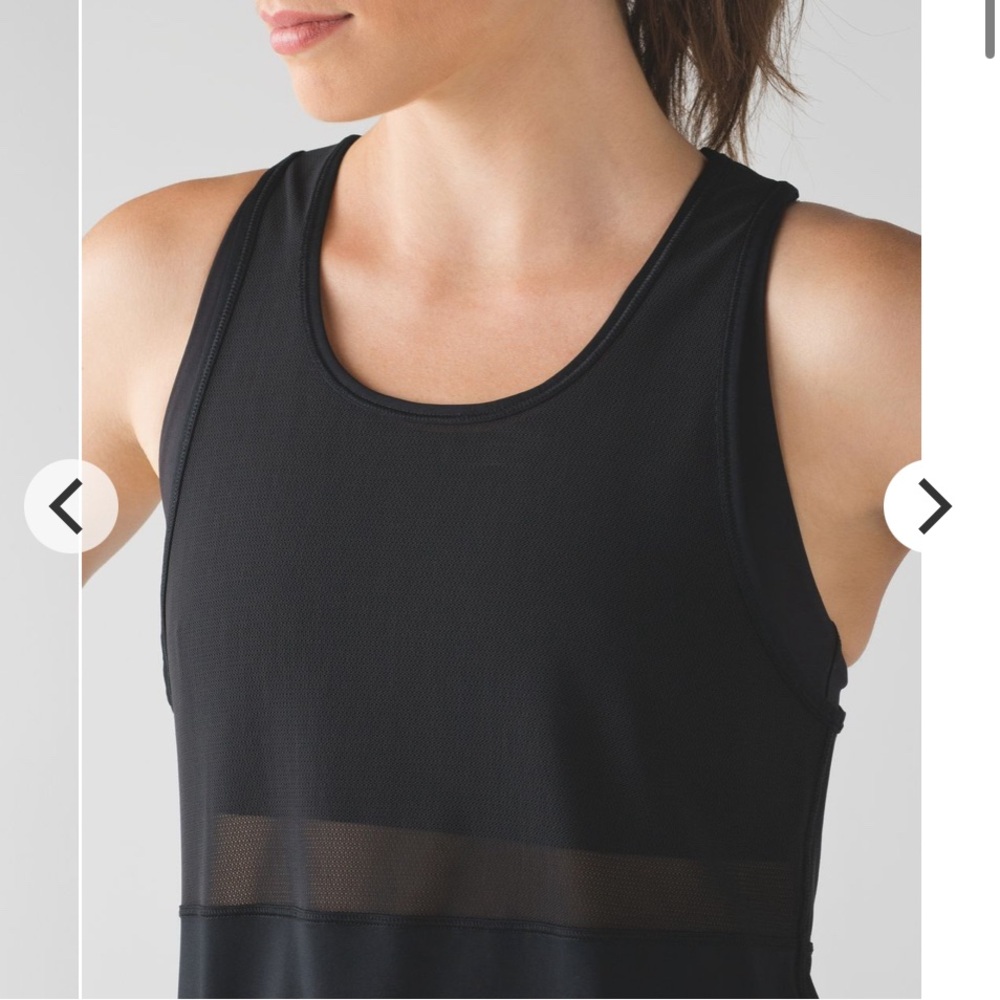 Lulu lemon Lululemon Fast As Light 2-In-1 Tank Black size 6 - Picture 5 of 12